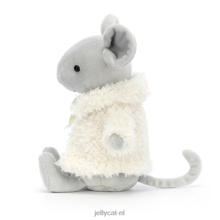 Jellycat comfortabele jas muisgrijs NJJ68212 speelgoed-