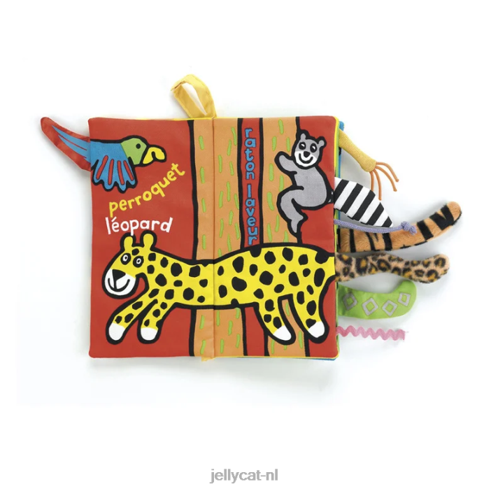 Jellycat coucou jungle livre meerkleurig NJJ68785 boek