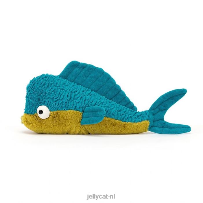 Jellycat delano dorado vis meerkleurig NJJ68386 speelgoed-