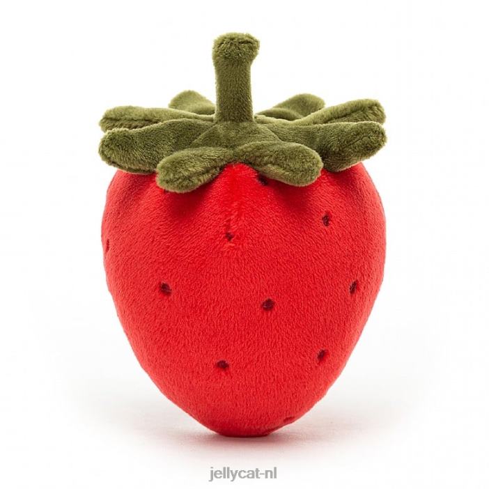 Jellycat fantastisch fruit aardbeirood NJJ68572 speelgoed-