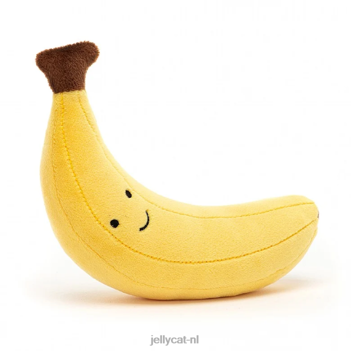 Jellycat fantastisch fruit banaan geel NJJ6842 speelgoed-
