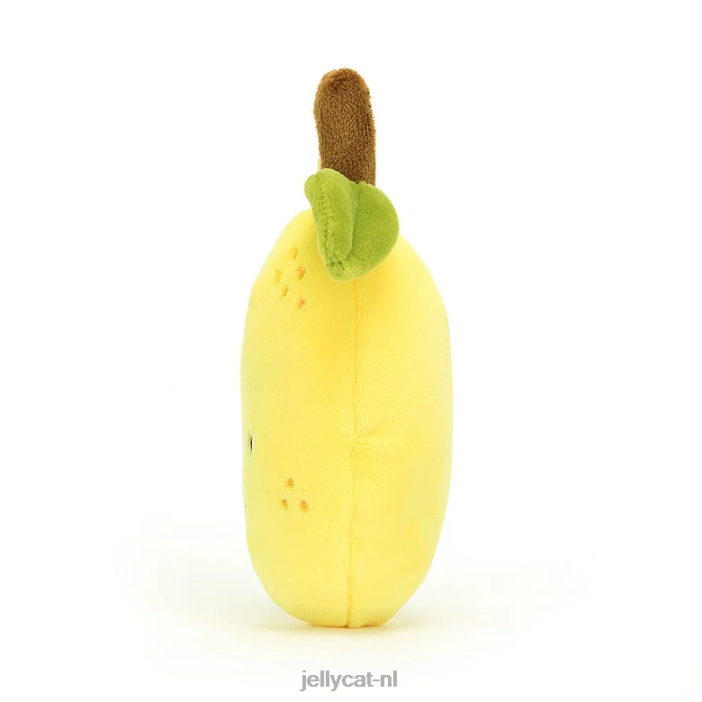 Jellycat fantastisch fruit citroengeel NJJ6858 speelgoed-