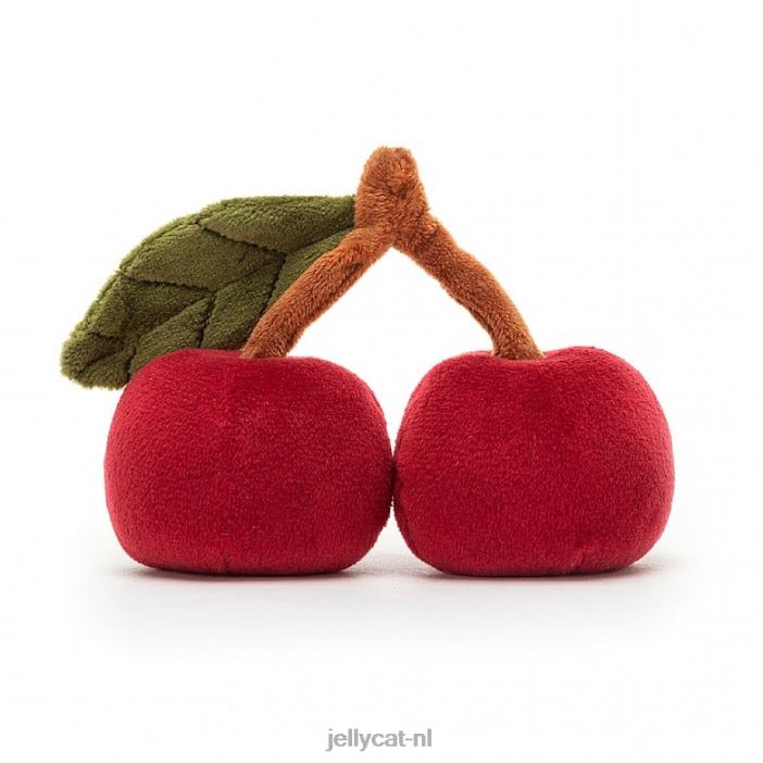 Jellycat fantastisch fruit kersenroze NJJ68524 speelgoed-