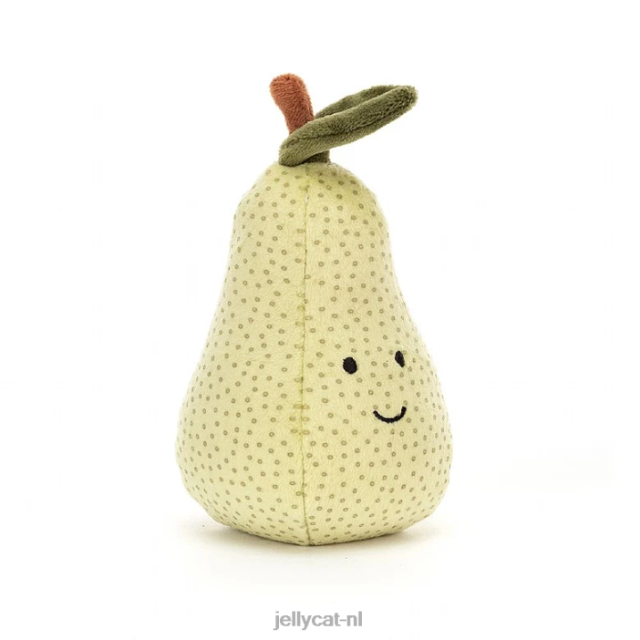 Jellycat fantastisch fruit peergroen NJJ6867 speelgoed-