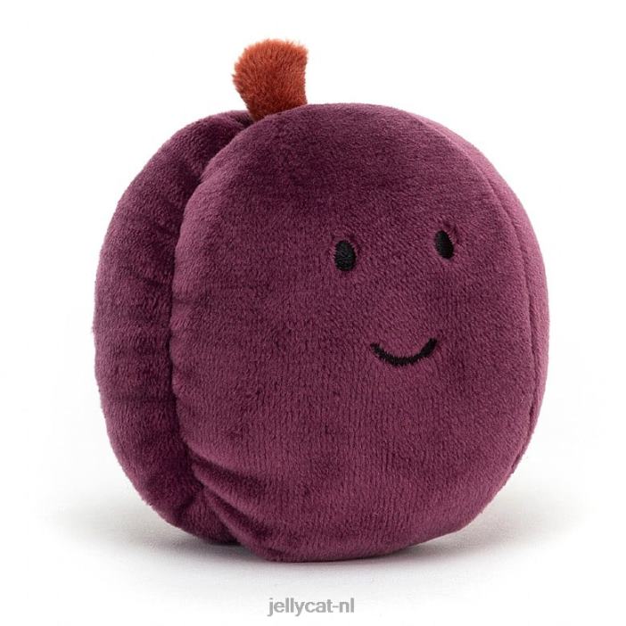 Jellycat fantastische fruitpruim paars NJJ68194 speelgoed-