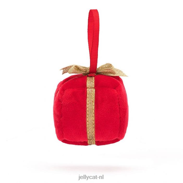 Jellycat feestelijke dwaasheid aanwezig rood NJJ6835 speelgoed-