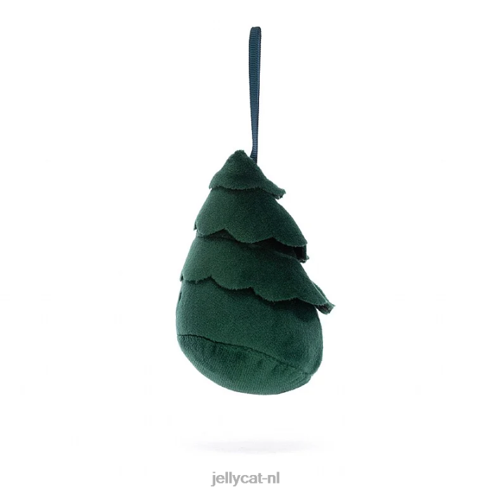 Jellycat feestelijke dwaasheid kerstboom groen NJJ68142 speelgoed-