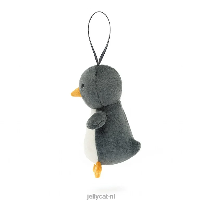 Jellycat feestelijke dwaasheidspinguïn zwart en wit NJJ6879 speelgoed-