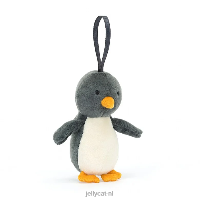 Jellycat feestelijke dwaasheidspinguïn zwart en wit NJJ6879 speelgoed-