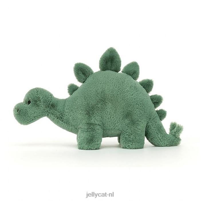 Jellycat fossiel stegosaurus groen NJJ68491 speelgoed-
