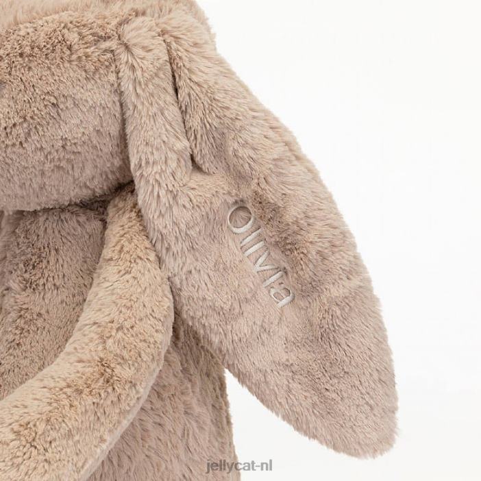 Jellycat gepersonaliseerd verlegen konijntje enorm beige NJJ68435 speelgoed-