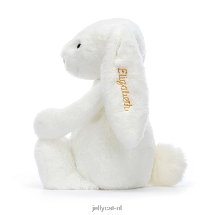 Jellycat gepersonaliseerd verlegen luxe konijntje Luna enorm wit NJJ68715 speelgoed-