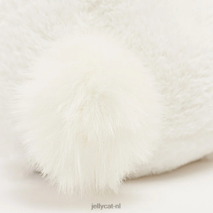 Jellycat gepersonaliseerd verlegen luxe konijntje Luna enorm wit NJJ68715 speelgoed-
