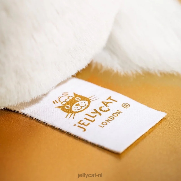 Jellycat gepersonaliseerd verlegen luxe konijntje Luna enorm wit NJJ68715 speelgoed-