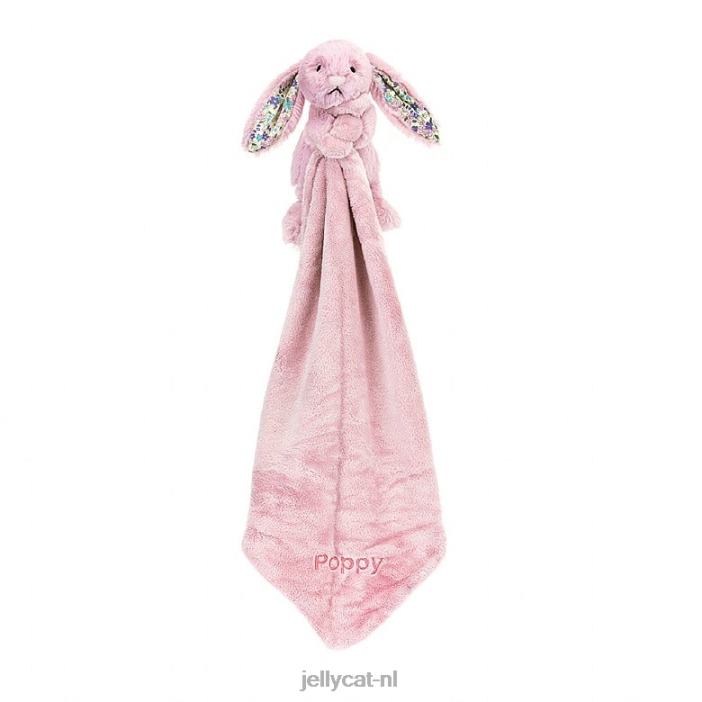 Jellycat gepersonaliseerde bloesemtulp konijntje roze NJJ68328 speelgoed-