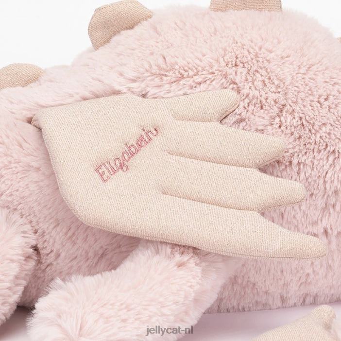 Jellycat gepersonaliseerde rozendraak enorm roze NJJ68523 speelgoed-