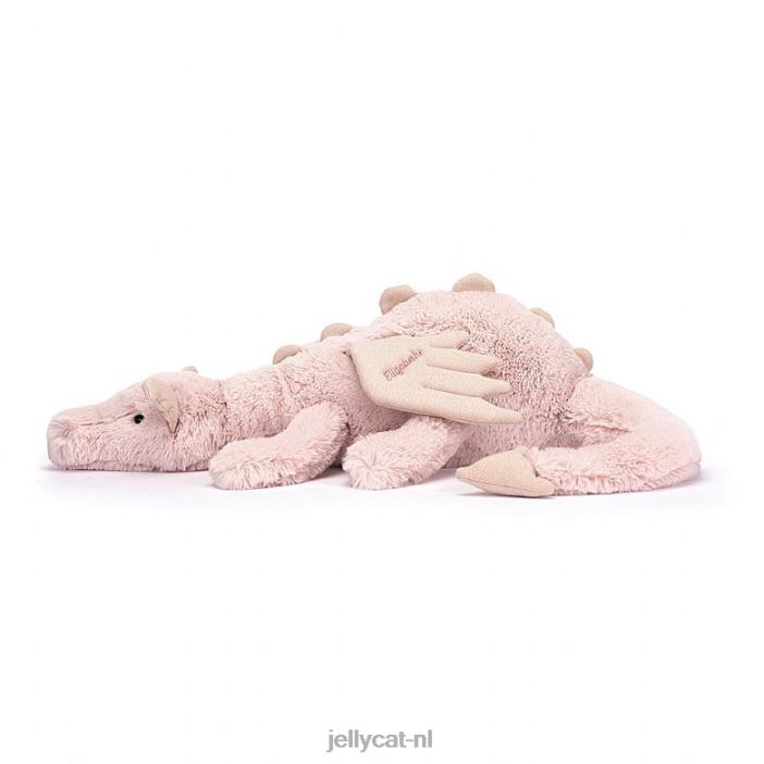 Jellycat gepersonaliseerde rozendraak enorm roze NJJ68523 speelgoed-