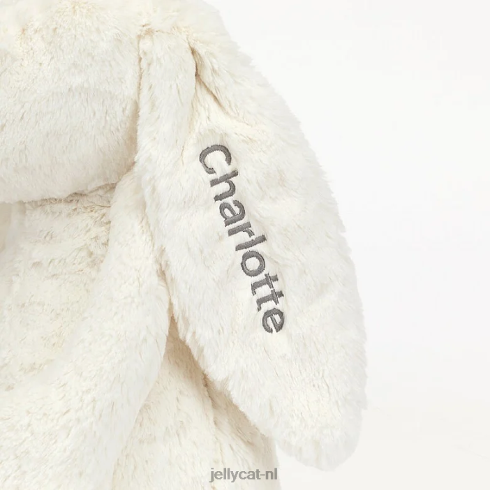 Jellycat gepersonaliseerde verlegen konijntje enorme crème NJJ68454 speelgoed-