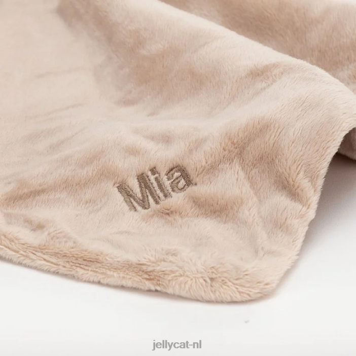 Jellycat gepersonaliseerde verlegen konijntje fopspeen beige NJJ68238 speelgoed-