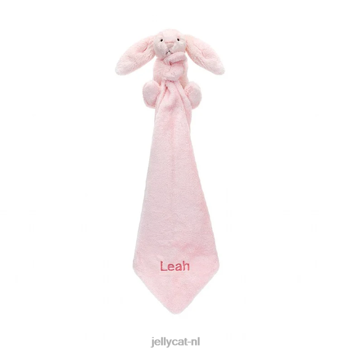 Jellycat gepersonaliseerde verlegen konijntjesfopspeen roze NJJ68685 speelgoed-