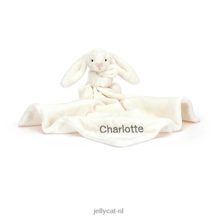 Jellycat gepersonaliseerde verlegen konijntjesspeencrème NJJ68293 speelgoed-