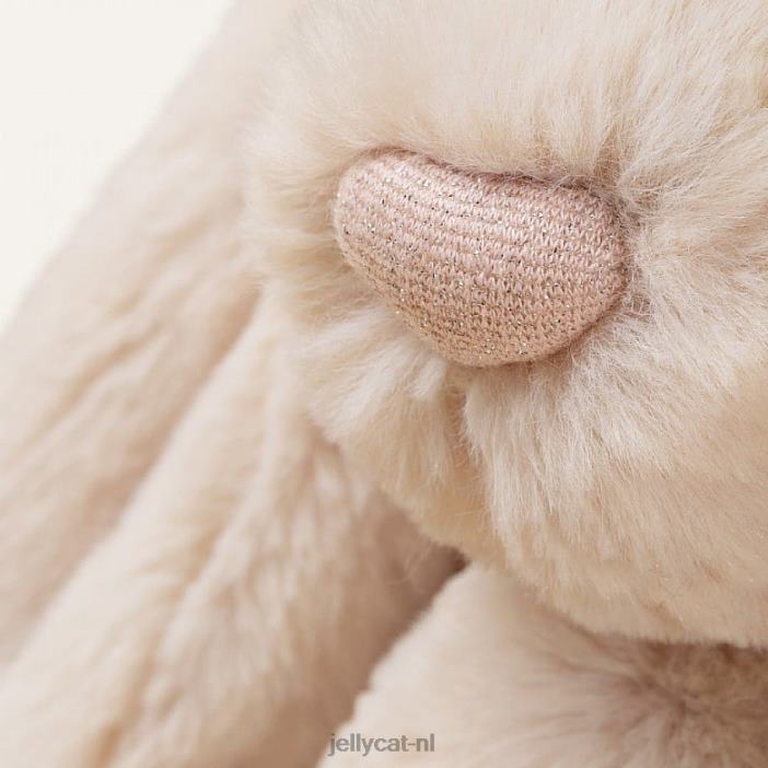 Jellycat gepersonaliseerde verlegen luxe konijntje wilg medium beige NJJ68237 speelgoed-