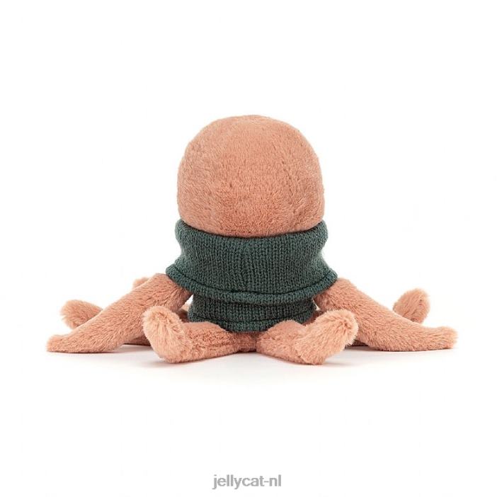 Jellycat gezellig crew zeepaardje lila NJJ68204 speelgoed-