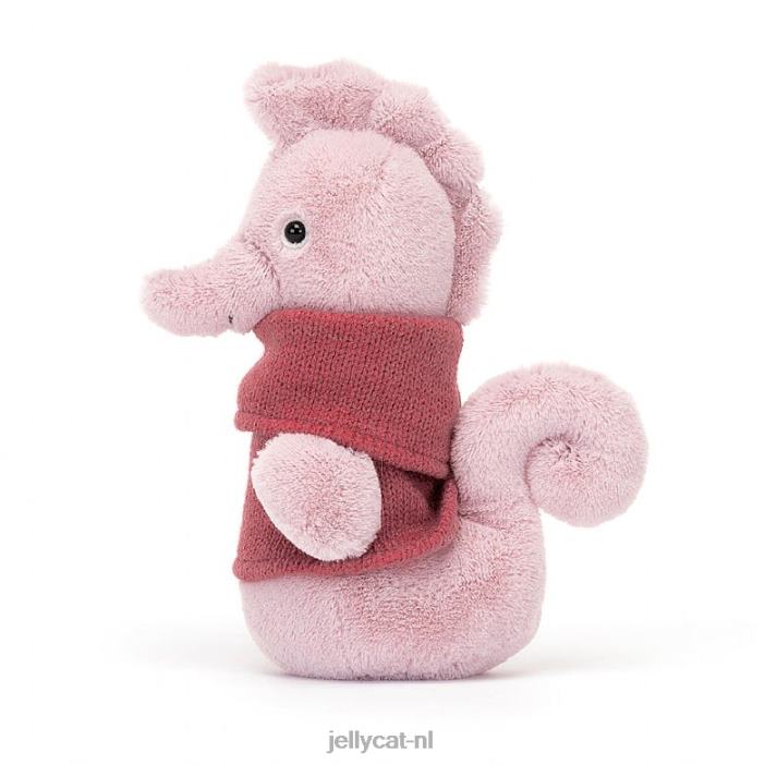 Jellycat gezellige crew octopus abrikoos NJJ68231 speelgoed-