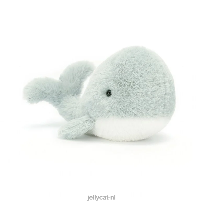 Jellycat golvend walvisgrijs NJJ68665 speelgoed-