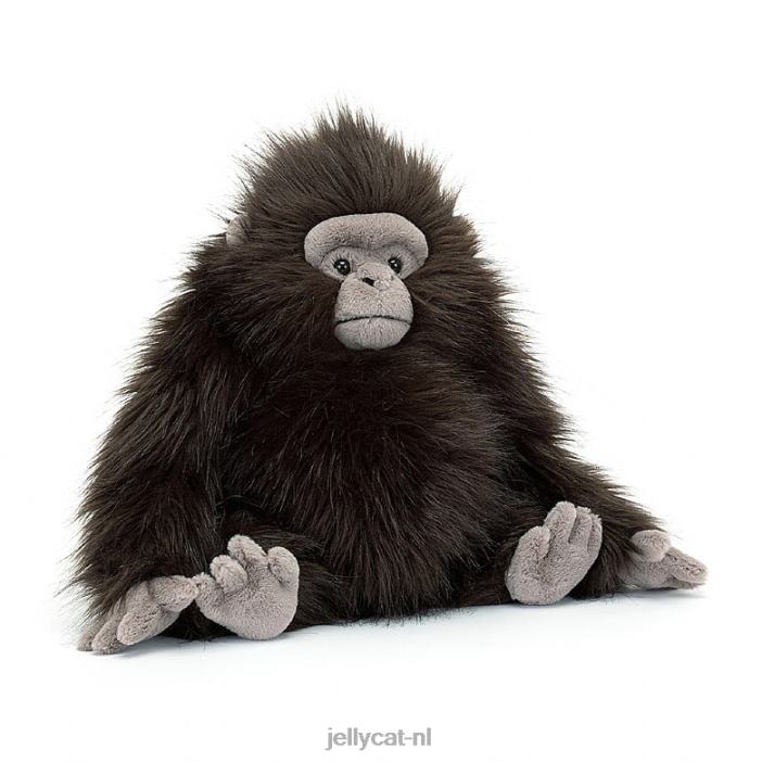 Jellycat gomez gorilla zwart NJJ68507 speelgoed-