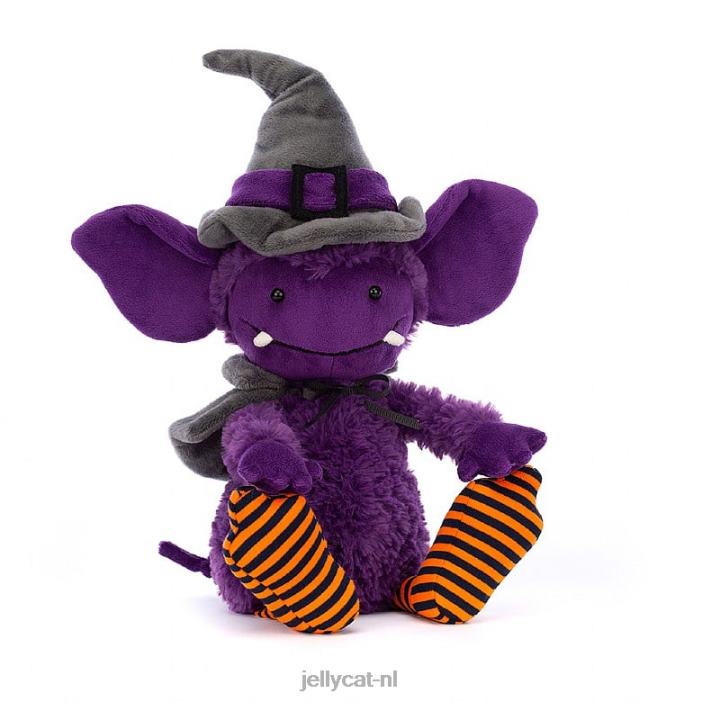 Jellycat griezelige Greta Gremlin paars NJJ68380 speelgoed-