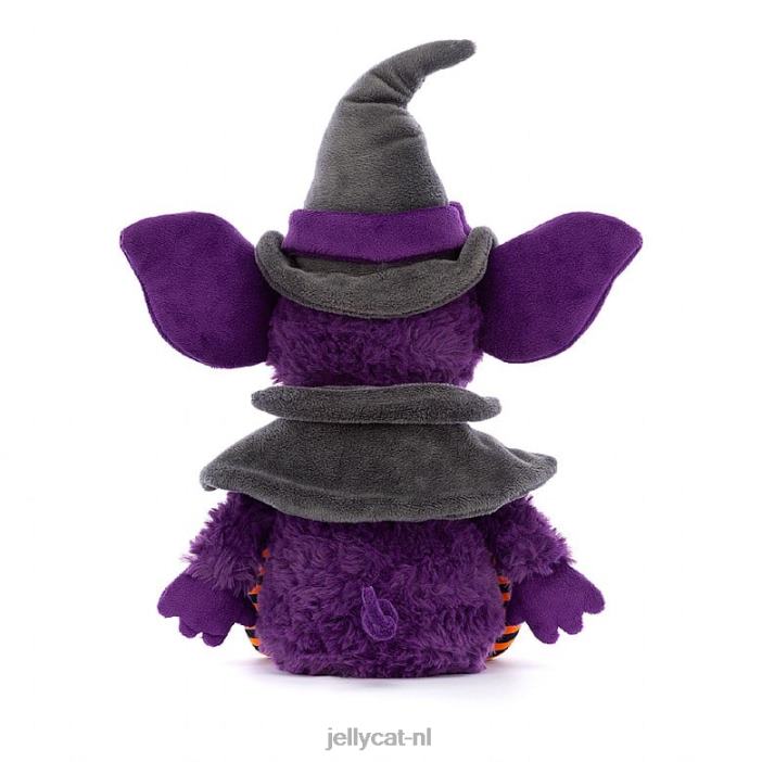 Jellycat griezelige Greta Gremlin paars NJJ68380 speelgoed-