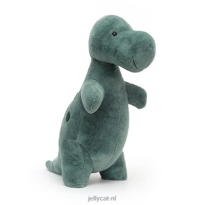 Jellycat grote spottie t-rex groen NJJ68479 speelgoed-