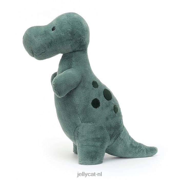 Jellycat grote spottie t-rex groen NJJ68479 speelgoed-