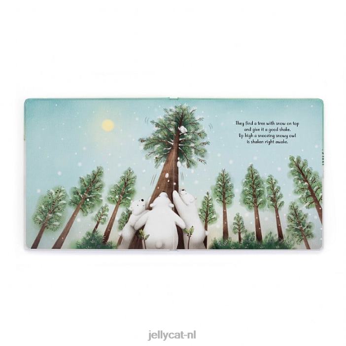Jellycat het speelse ijsberenboek veelkleurig NJJ68295 boek