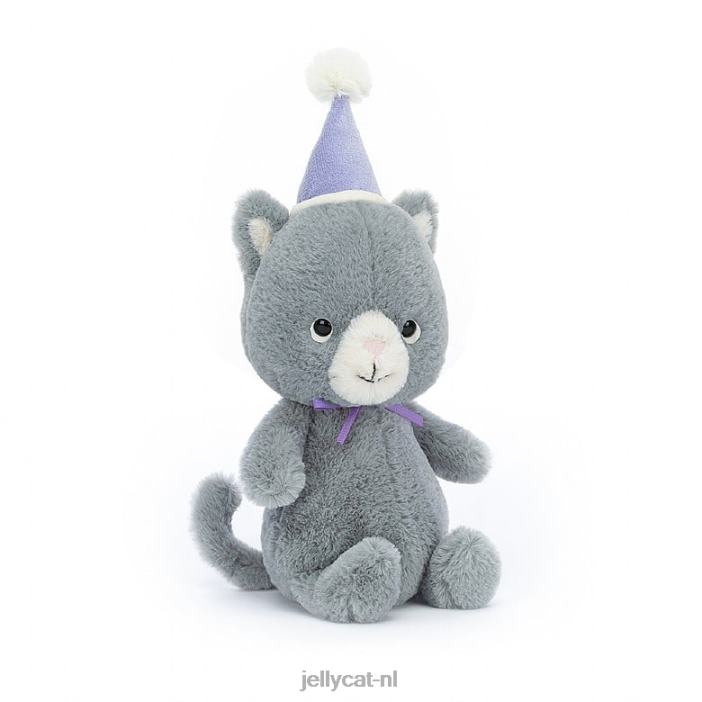 Jellycat jollipop kat veelkleurig NJJ68254 speelgoed-