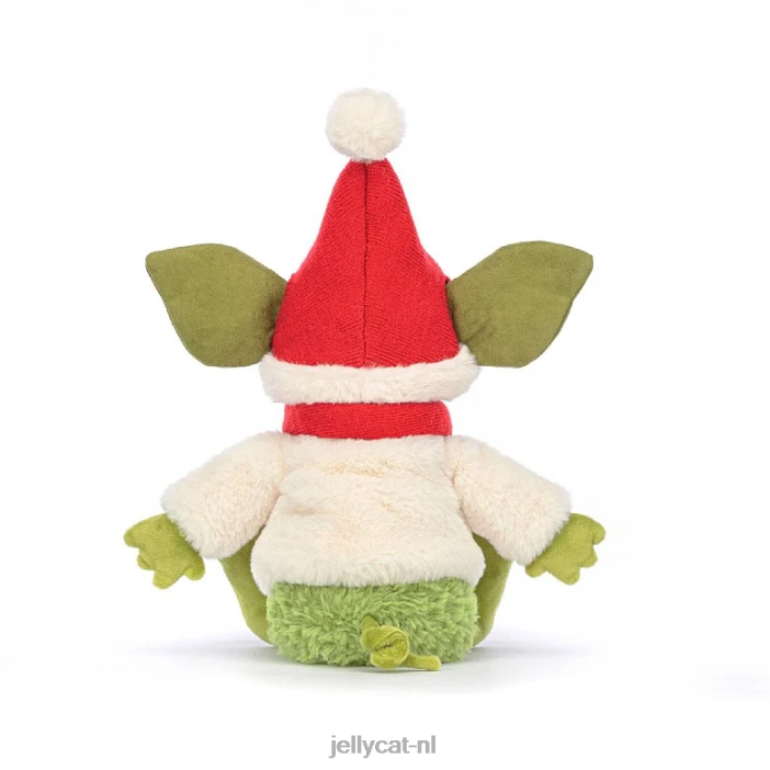 Jellycat kerst grizzo groen NJJ68120 speelgoed-