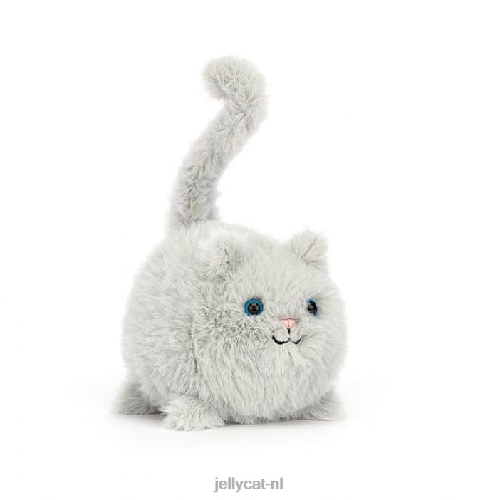 Jellycat kitten caboodle grijs NJJ68634 speelgoed-