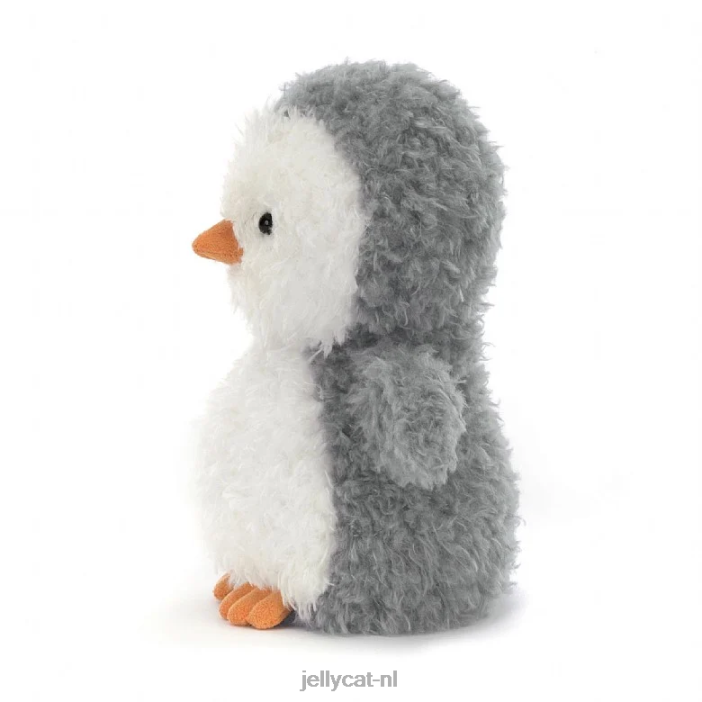 Jellycat kleine pinguïn grijs en wit NJJ6820 speelgoed-