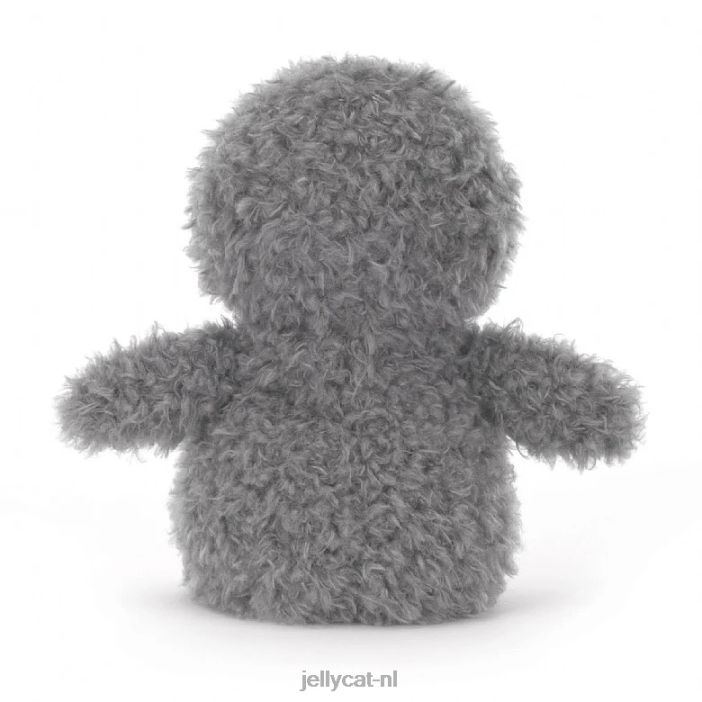 Jellycat kleine pinguïn grijs en wit NJJ6820 speelgoed-