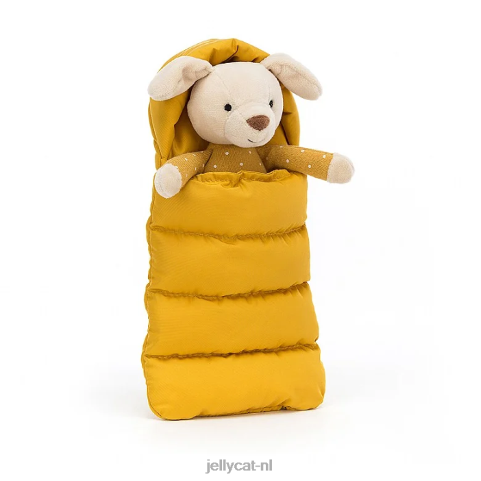 Jellycat knuffel puppy beige NJJ68343 speelgoed-