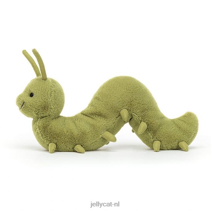Jellycat kronkelende mier oranje NJJ68297 speelgoed-