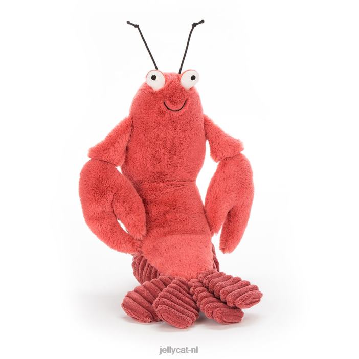 Jellycat larry kreeft rood NJJ68561 speelgoed-