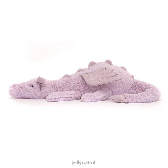 Jellycat lavendel draak lila NJJ6841 speelgoed-