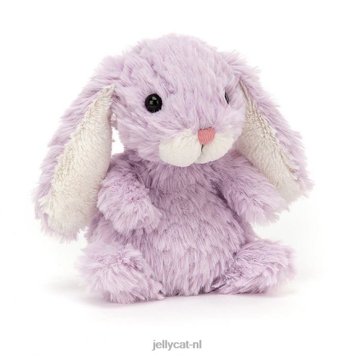 Jellycat lekker konijntje lavendel lila NJJ68668 speelgoed-