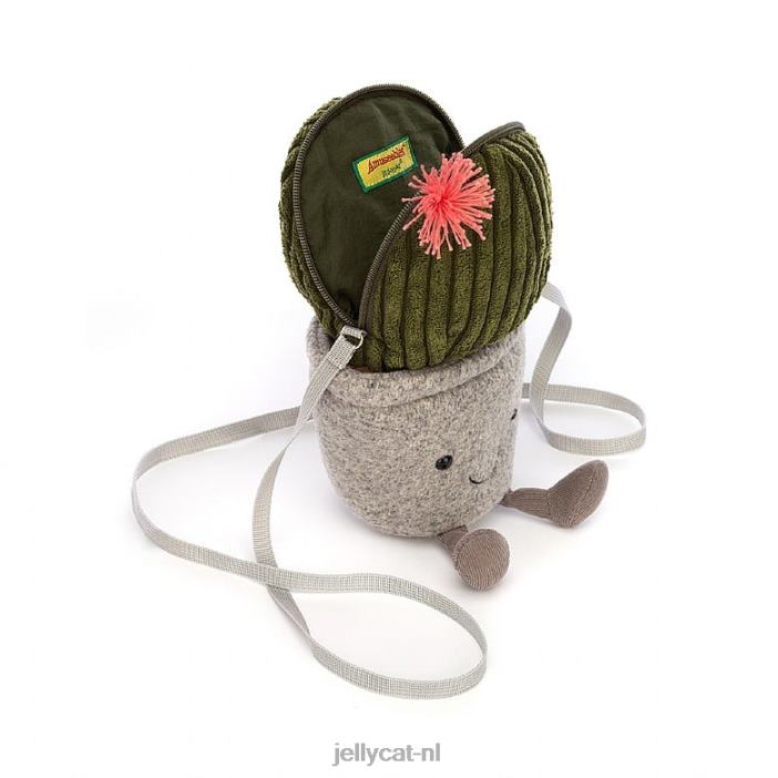 Jellycat leuk cactustasje groen NJJ68384 tas