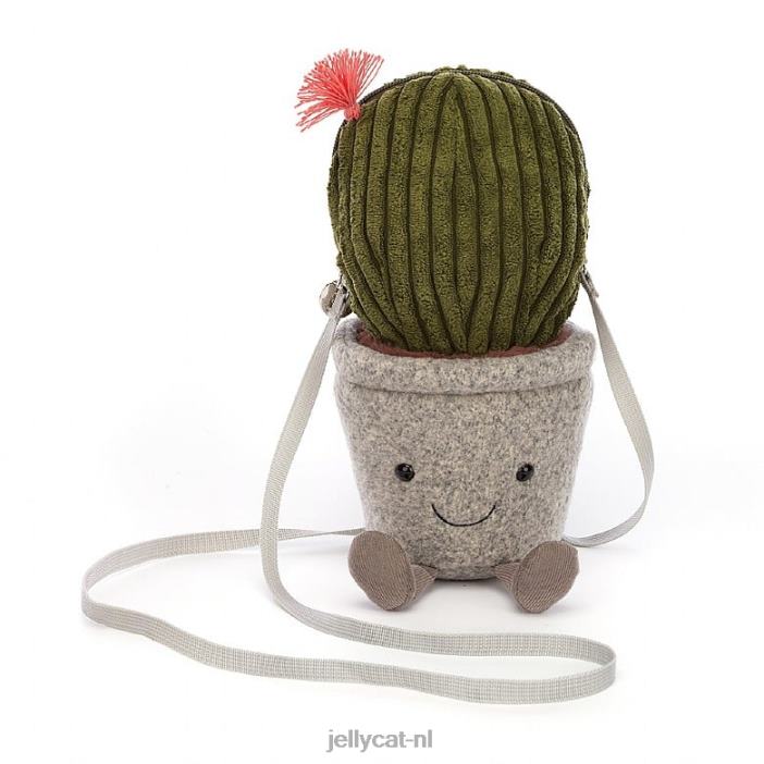 Jellycat leuk cactustasje groen NJJ68384 tas