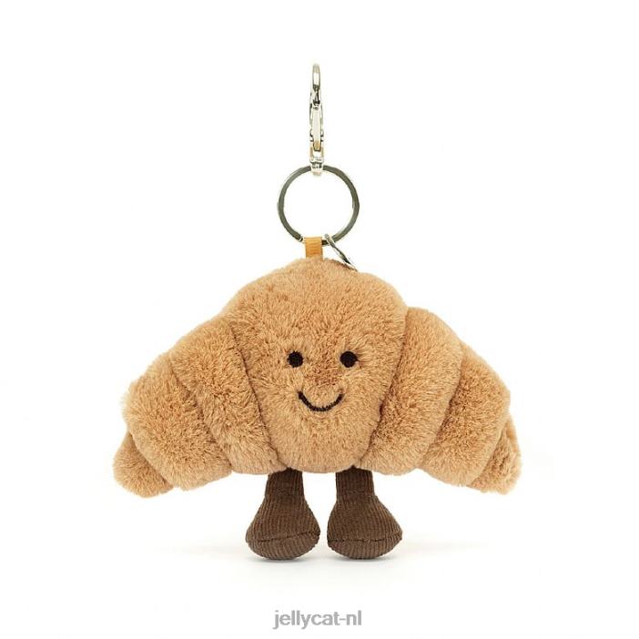 Jellycat leuk croissanttasje bedel beige NJJ6817 accessoire