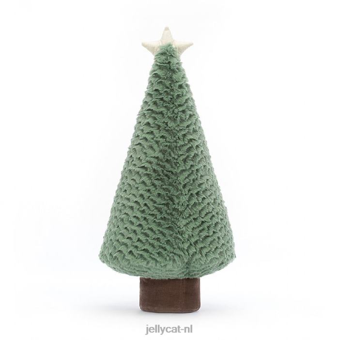 Jellycat leuke blauwe sparren kerstboom lichtgroen NJJ68248 speelgoed-