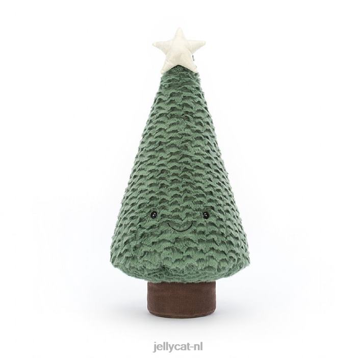 Jellycat leuke blauwe sparren kerstboom lichtgroen NJJ68248 speelgoed-